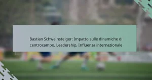 Bastian Schweinsteiger: Impatto sulle dinamiche di centrocampo, Leadership, Influenza internazionale