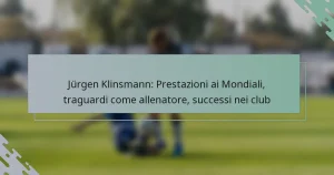 Jürgen Klinsmann: Prestazioni ai Mondiali, traguardi come allenatore, successi nei club